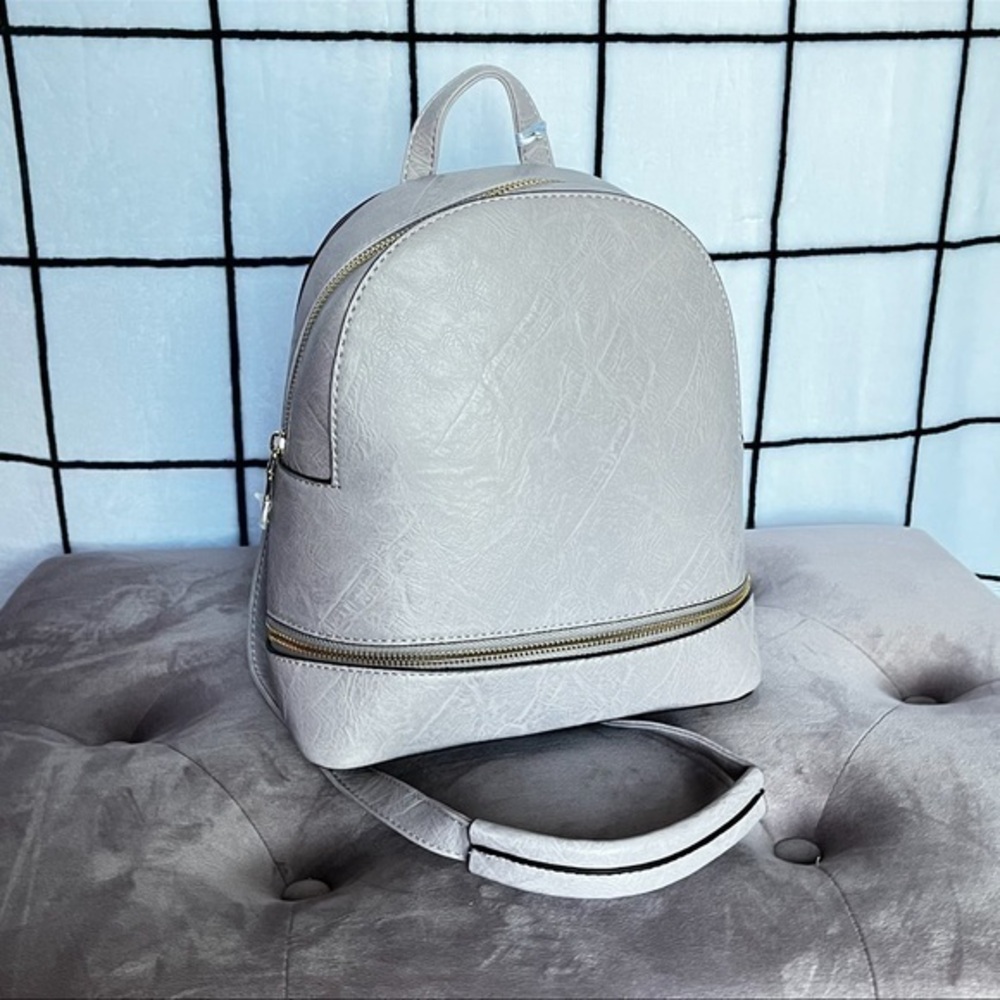 LA TERRE Lavender Mini Vegan Leather Backpack NWT | Chic City Bag